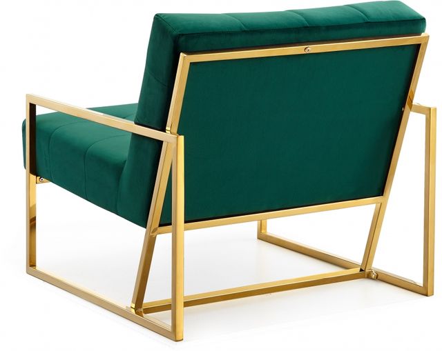 Meridian Furniture Pierre Green Velvet Chair-1