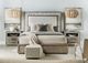 Hooker® Furniture Serenity Rookery Macrame Arctic/Malibu California King Upholstered Panel Bed-1