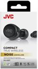 JVC Compact True Wireless Black Earbud Noise Cancelling Headphone-1