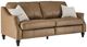Best® Home Furnishings Customizable Adeline Revella Leather Incliner Sofa with Dark Walnut Legs-0