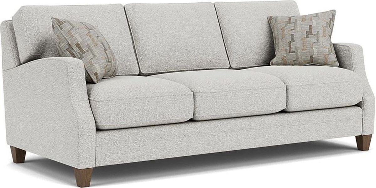 Flexsteel Lennox Silver Glacier Sofa