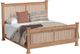 Intercon Oak Park Taupe King Slat Bed-0
