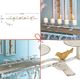 A & B Home New French 8-Piece White Home Decor Console Set-5