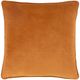 Surya Safflower Burnt Orange 22"x22" Pillow Shell with Down Insert-2