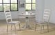 Winners Only® Ridgewood Oat Top Dining Table with Gray Pedestal Base-1