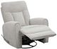 Parker House® Natalia Thunderstorm Manual Swivel Glider Recliner-1