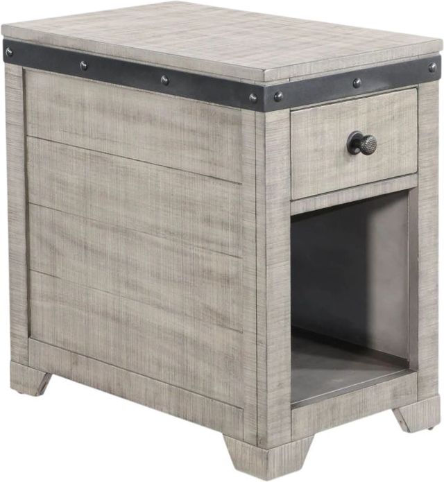 Sunny Designs™ Alpine Grey Chair Side Table-0