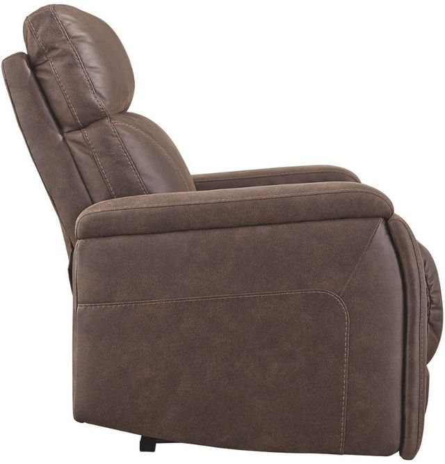 Signature Design by Ashley® Rowlett Walnut Power Recliner-4