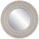 Uttermost® Sailor's Knot White Small Round Mirror-0