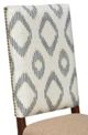 Horizon Home® Stella Brown/White Upholstered Dining Side Chair-1