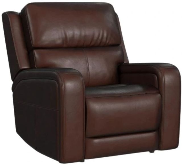 Flexsteel® Oasis Truffle Leather Power Recliner-0