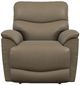 La-Z-Boy® Trouper Marble Power Rocking Recliner with Headrest and Lumbar-1