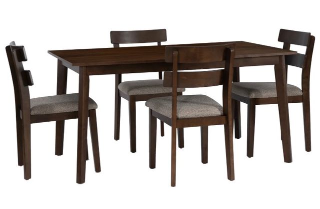Powell® Daly 5-Piece Brown/Sand Dining Set-0