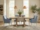 A.R.T. Furniture® Haven Sea Blue Upholstered Hostess Chair-1