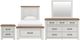 Benchcraft® Savonport 4-Piece Brown/White Youth Twin Panel Storage Bedroom Set-0