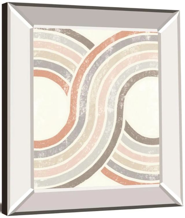 Classy Art Over the Rainbow II by Moira Hershey Mirror Framed Wall Art-1