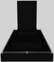 Vent-A-Hood® 54" Black Contemporary Island Range Hood-1