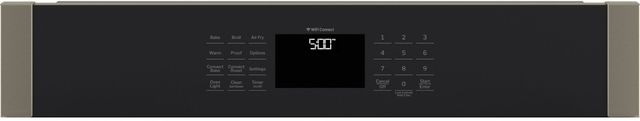 GE® 30" Fingerprint Resistant Slate Single Electric Wall Oven-4