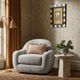 TOV Furniture Tiago Warm Gray Swivel Accent Chair-1