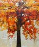 Stylecraft Orange/Brown Wall Art-1