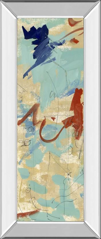 Classy Art Composition 4B by Melissa Wang Mirror Framed Wall Art-0