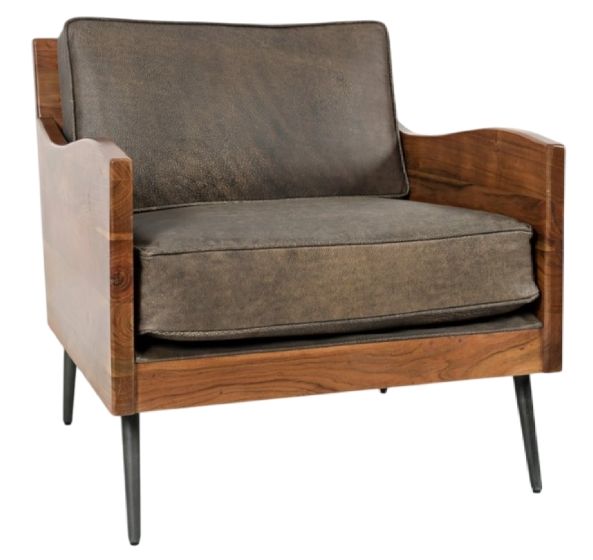 Jofran Inc. Karma Bourbon/Brown Accent Chair-0