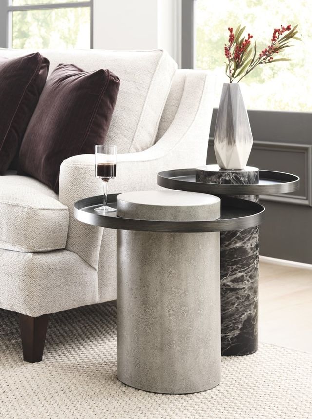 Hammary® Ala Carte Earthtone Tall Chairside Table-1