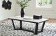 Signature Design by Ashley® Fostead White Coffee Table with Espresso Base-4