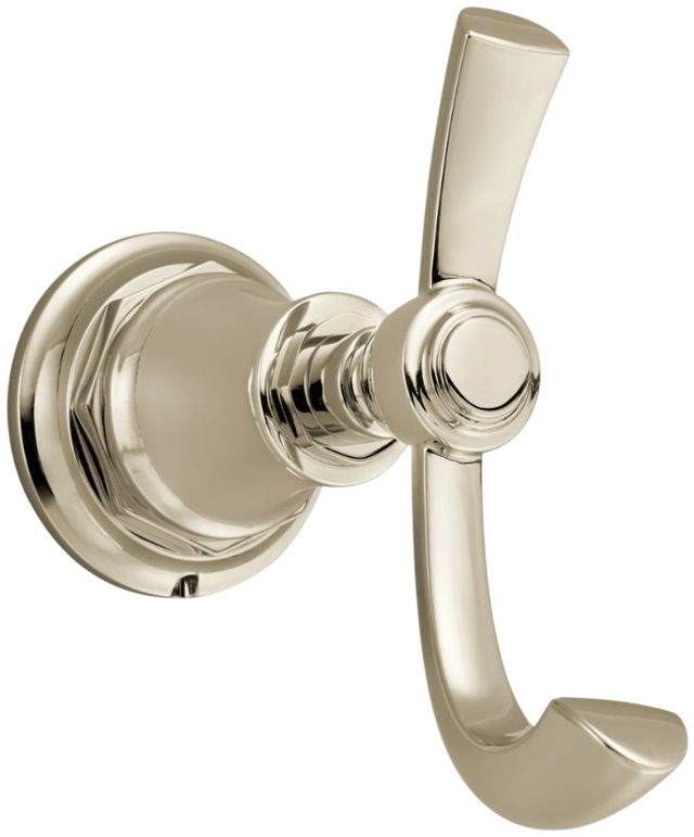 Brizo Rook® Brilliance® Polished Nickel Double Robe Hook-0
