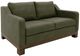 International Furniture Direct Natural Teca Olive Loveseat-0