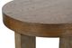 Bassett Mirror Nova Cerused Charcoal Oak End Table with Brown Base-4