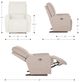 La-Z-Boy® Kells Shitake Leather Power Rocking Recliner with Headrest-2