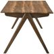 Coaster® Randolph Sheesham Smart Top Dining Table with Red Brown Base-4