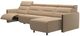 Stressless® by Ekornes® Emily Beige Power Reclining Chaise Sofa with Wood Base-1