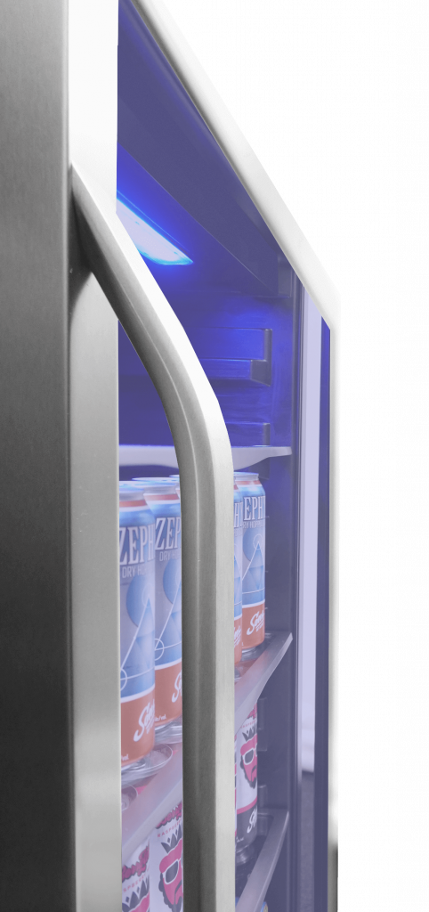 Silhouette® Riccotta 24" 5.7 Cu. Ft. Stainless Steel Built-In Beverage Center-4