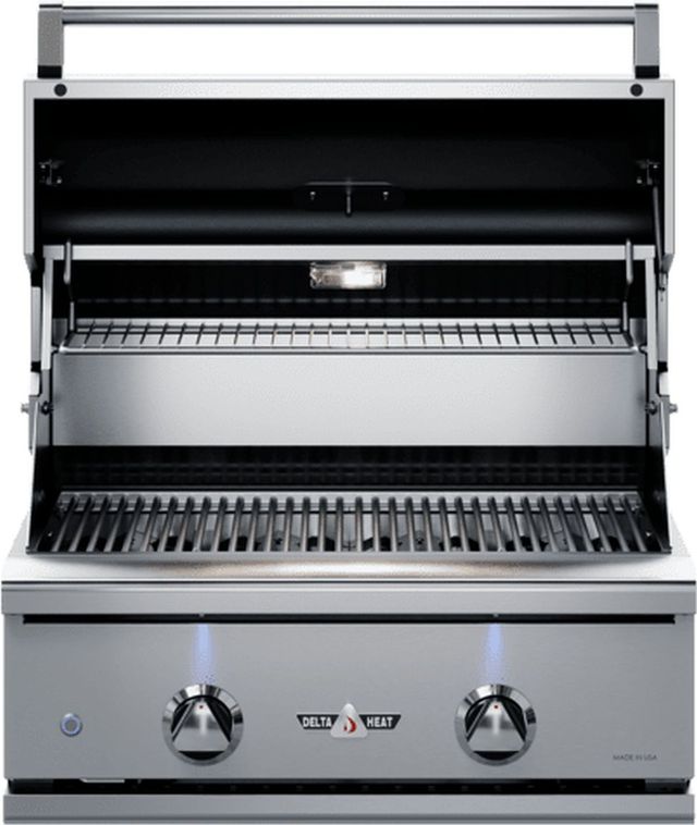 Delta Heat 2-Burner Stainless Steel Built-In Liquid Propane Grill-2
