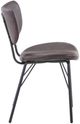 Jofran Inc. Owen Dark Brown Upholstered Dining Side Chair-3