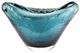 A & B Home Blue Belling Artisan Glass Bowl-0