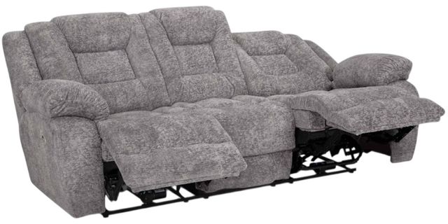Franklin™ Hayworth Pilot Ash Manual Reclining Sofa-1