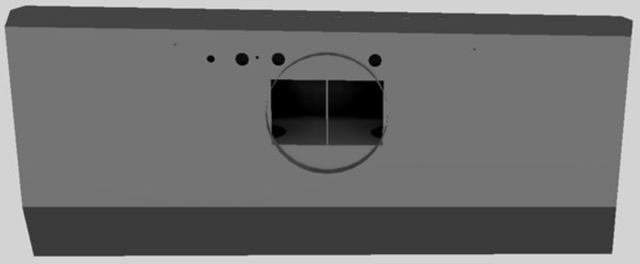 Vent-A-Hood® 48" Gunsmoke Wall Mounted Liner Insert-1