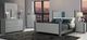 Global Furniture USA Logan Siver Queen Bed with LED and Speakers-1