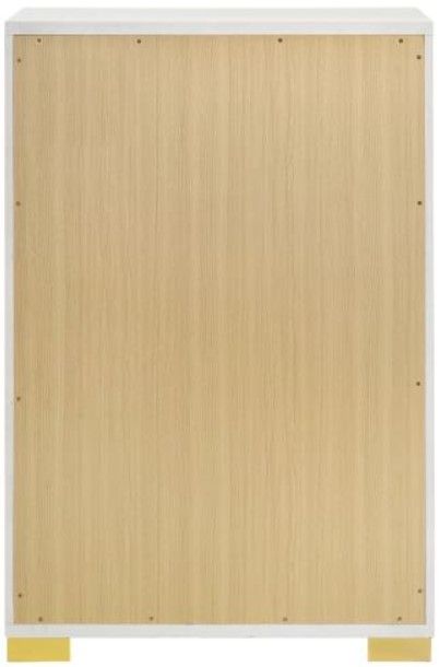 Coaster® Marceline White 5-Drawer Chest-3