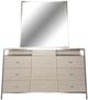 Michael Amini® Silverlake Village Washed Oak Dresser and Mirror-1
