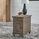 Liberty Furniture Americana Farmhouse Dusty Taupe Chairside Table-2