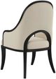 A.R.T. Furniture® Atrium Beige/Black Hostess Chair-4