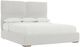 Bernhardt Casa Paros Playa/White 60" California King Upholstered Panel Bed-0