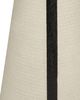 Currey & Company Deanna Black/Ivory Raffia Accent Table-4