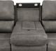 Coaster® Brickston Charcoal Power Reclining Sofa with Power Headrest and Lumbar-4