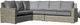 Enclover Jasmine 4-Piece Seagrass/Slate Sectional Set-0