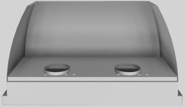 Vent-A-Hood® Designer Series 54" Stainless Steel Wall Mounted Range Hood-3